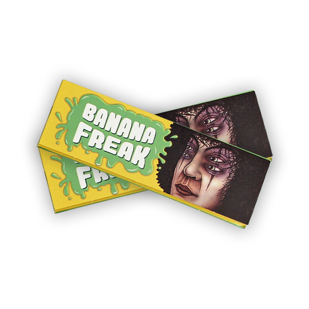 Papel p/Armar Saborizado BANANA FREAK x 50u. Lion Rolling Circus